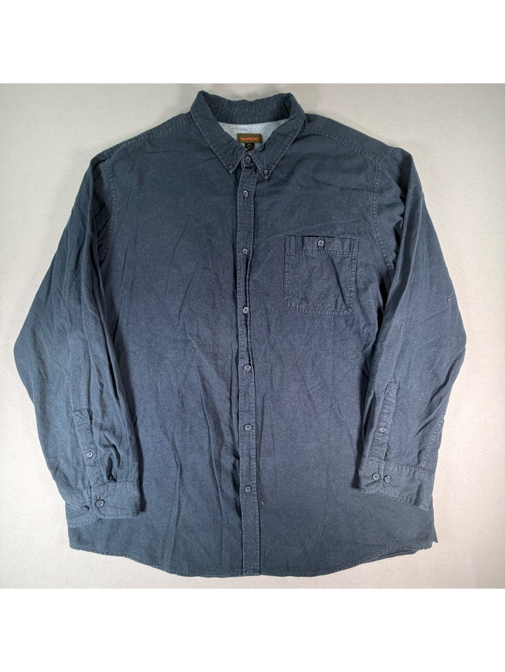 Northwest Territory Shirt Mens 3XLT Blue Button Down Long Sleeve Pocket Big Tall
